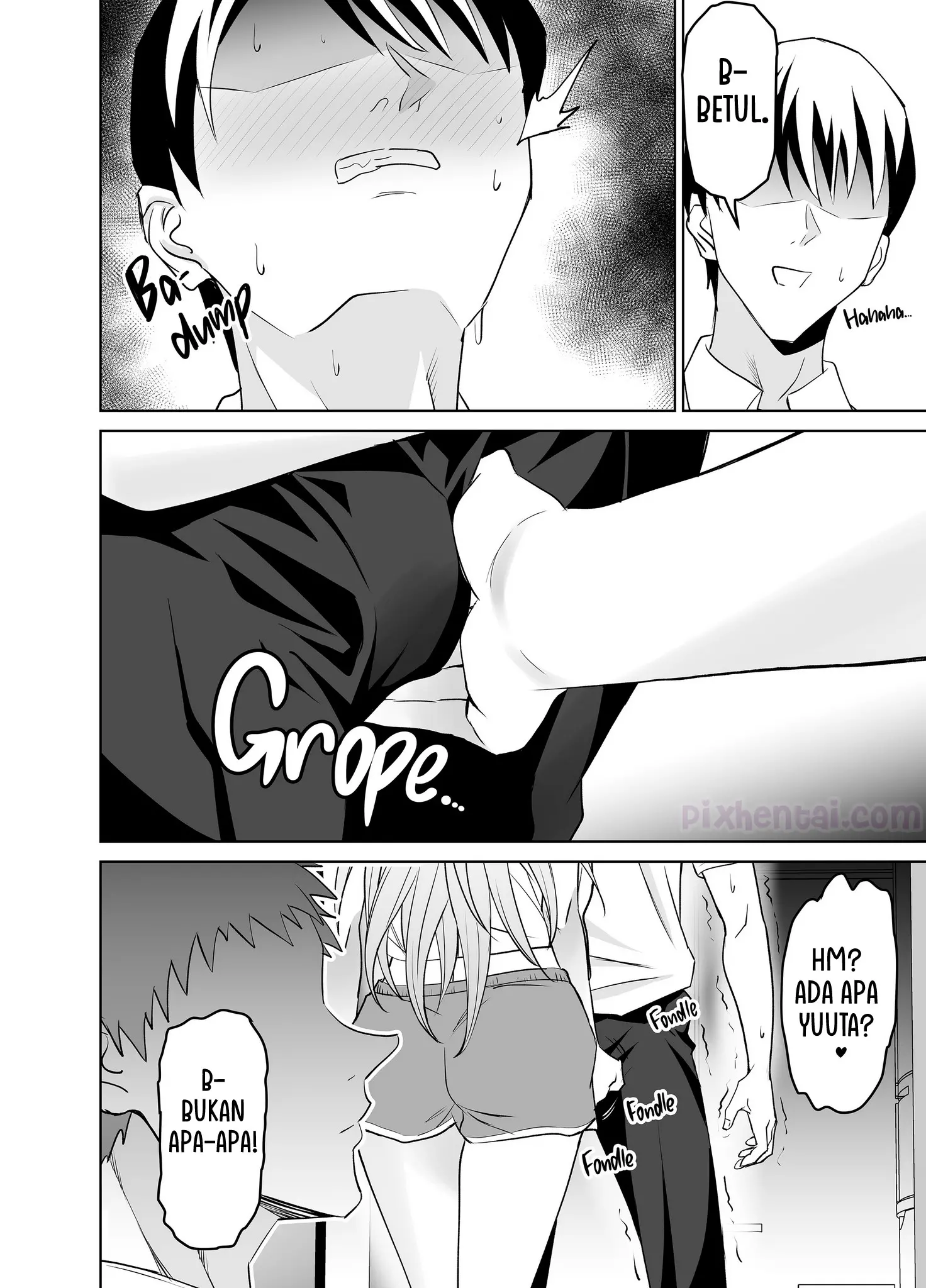 Komik hentai xxx manga sex bokep Tomodachi no Gal Mama Batsu Ichi Bakunyuu wa Musuko ni Kakurete Ore no Dekachin wo Kuimakuru 73